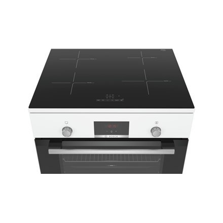 Bosch | Cooker | HLN39A020 | Hob type Induction | Oven type Electric | White | Width 60 cm | Grilling | LED | Depth 60 cm | 66 L Bosch | Cooker | HLN39A020 | Hob type Induction | Oven type Electric | White | Width 60 cm | Grilling | LED | Depth 60 cm | 66 L