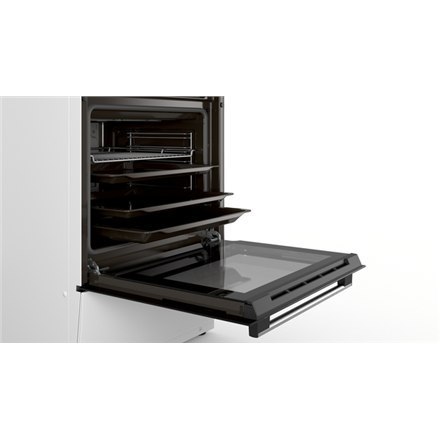 Bosch | Cooker | HLN39A020 | Hob type Induction | Oven type Electric | White | Width 60 cm | Grilling | LED | Depth 60 cm | 66 L Bosch | Cooker | HLN39A020 | Hob type Induction | Oven type Electric | White | Width 60 cm | Grilling | LED | Depth 60 cm | 66 L