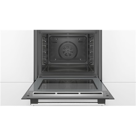 Bosch | Oven | HBA171BS1S | Multifunctional | 71 L | Stainless Steel | Width 60 cm | Pyrolysis | Touch control | Height 60 cm
