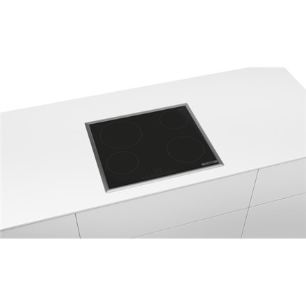 Bosch | PKE645FP2E Series 6 | Hob | Vitroceramic | Number of burners/cooking zones 4 | DirectSelect | Timer | Black Bosch | PKE645FP2E Series 6 | Hob | Vitroceramic | Number of burners/cooking zones 4 | DirectSelect | Timer | Black