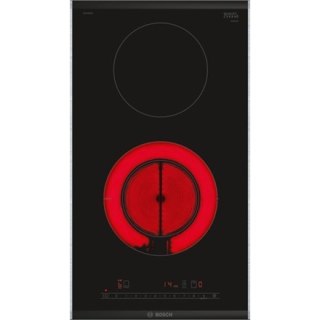 Bosch | PKF375FP2E Series 6 | Hob | Vitroceramic | Number of burners/cooking zones 2 | DirectSelect | Timer | Black