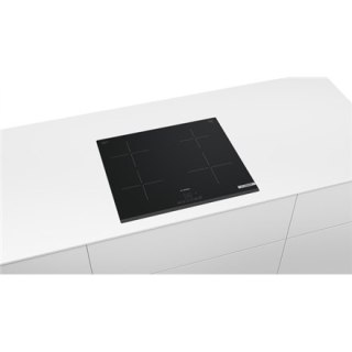 Bosch | PUE63KBB6E | Hob | Induction | Number of burners/cooking zones 4 | Touch | Timer | Black