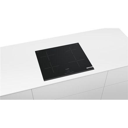 Bosch | PUE63KBB6E | Hob | Induction | Number of burners/cooking zones 4 | Touch | Timer | Black Bosch | PUE63KBB6E | Hob | Induction | Number of burners/cooking zones 4 | Touch | Timer | Black