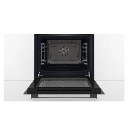 Bosch | Piekarnik | HBF133BA0 | 66 L | Elektryczny | EcoClean | Pokrętła | Wysokość 59,5 cm | Szerokość 59,4 cm | Czarny Bosch | Piekarnik | HBF133BA0 | 66 L | Elektryczny | EcoClean | Pokrętła | Wysokość 59,5 cm | Szerokość 59,4 cm | Czarny
