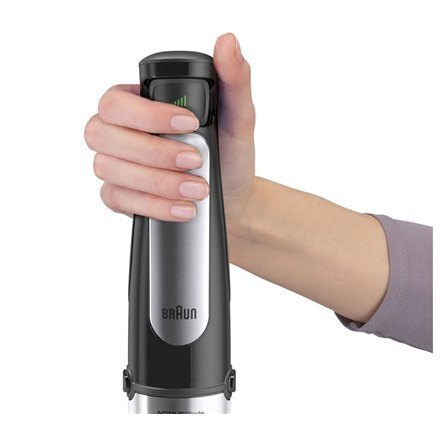 Braun | MQ7000X MultiQuick Immersion | 1000 W | Hand Blender | Hand Blender | Number of speeds 2 | Black/Stainless Steel Braun | MQ7000X MultiQuick Immersion | 1000 W | Hand Blender | Hand Blender | Number of speeds 2 | Black/Stainless Steel