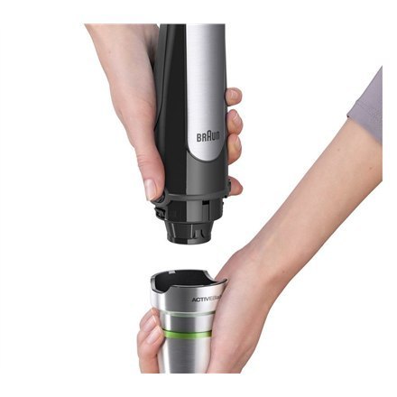 Braun | MQ7000X MultiQuick Immersion | 1000 W | Hand Blender | Hand Blender | Number of speeds 2 | Black/Stainless Steel Braun | MQ7000X MultiQuick Immersion | 1000 W | Hand Blender | Hand Blender | Number of speeds 2 | Black/Stainless Steel