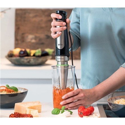 Braun | MQ7000X MultiQuick Immersion | 1000 W | Hand Blender | Hand Blender | Number of speeds 2 | Black/Stainless Steel Braun | MQ7000X MultiQuick Immersion | 1000 W | Hand Blender | Hand Blender | Number of speeds 2 | Black/Stainless Steel