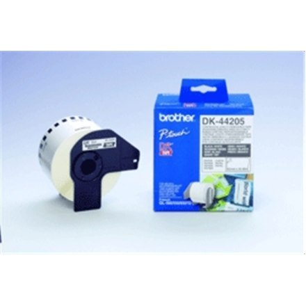 Brother | DK44205 | Labels | Thermal | White | Roll (6.2 cm x 30.5 m) Brother | DK44205 | Labels | Thermal | White | Roll (6.2 cm x 30.5 m)