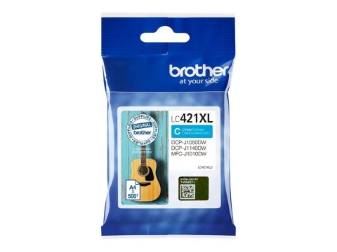 Brother LC421XLC Ink Cartridge, Cyan Brother LC421XLC Ink Cartridge, Cyan