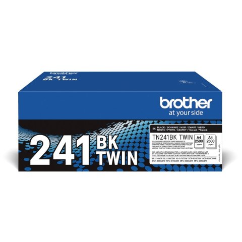 Brother TN | 241BK | Black | Toner cartridge | 2500 pages Brother TN | 241BK | Black | Toner cartridge | 2500 pages