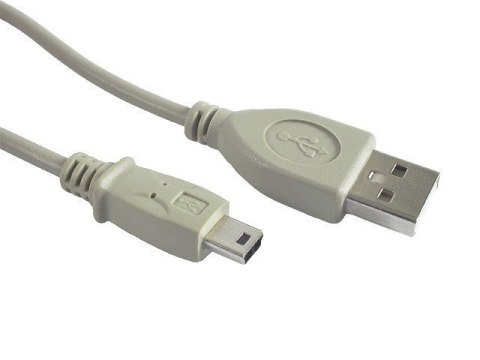 Cablexpert | USB cable | Male | 4 pin USB Type A | Male | Beige | Mini-USB Type B | 1.8 m Cablexpert | USB cable | Male | 4 pin USB Type A | Male | Beige | Mini-USB Type B | 1.8 m