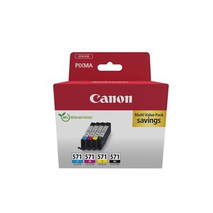 CANON CLI-571 C/M/Y/BK MULTI SEC CANON CLI-571 C/M/Y/BK MULTI SEC
