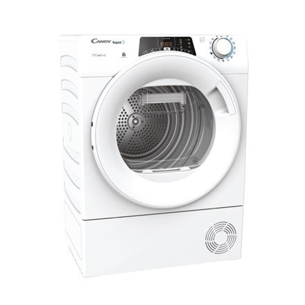 Candy | RO4 H7A2TEX-S | Dryer Machine | Energy efficiency class A++ | Front loading | 7 kg | LCD | Depth 46.5 cm | Wi-Fi | White Candy | RO4 H7A2TEX-S | Dryer Machine | Energy efficiency class A++ | Front loading | 7 kg | LCD | Depth 46.5 cm | Wi-Fi | White