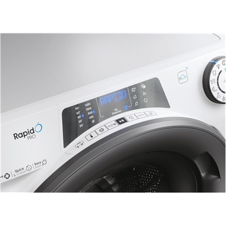 Candy | RP 496BWMR/1-S | Washing Machine | Energy efficiency class A | Front loading | Washing capacity 9 kg | 1400 RPM | Depth