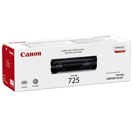 Canon 725 | Kaseta z tonerem | Czarny Canon 725 | Kaseta z tonerem | Czarny