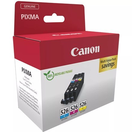 Canon CLI-526 | Wkłady atramentowe | Wielopak Canon CLI-526 | Wkłady atramentowe | Wielopak