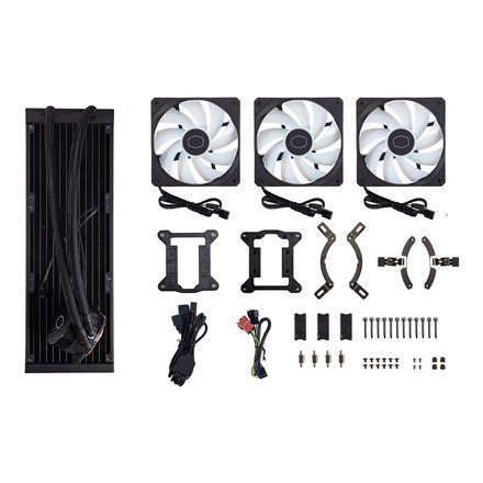 Cooler Master CPU Liquid Cooler MasterLiquid 360L Core ARGB Cooler Master Intel, AMD Cooler Master CPU Liquid Cooler MasterLiquid 360L Core ARGB Cooler Master Intel, AMD