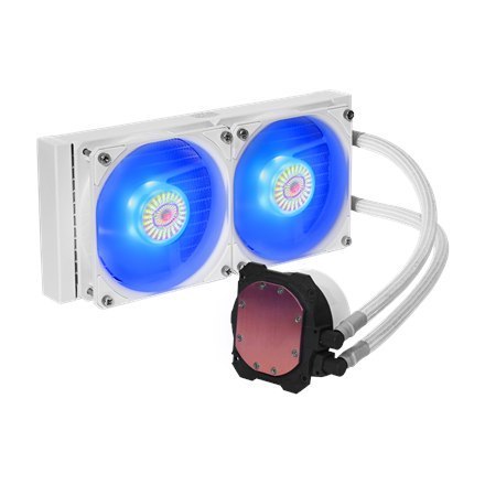 Cooler Master | MasterLiquid ML240L V2 RGB Cooler | White | Cooler Cooler Master | MasterLiquid ML240L V2 RGB Cooler | White | Cooler