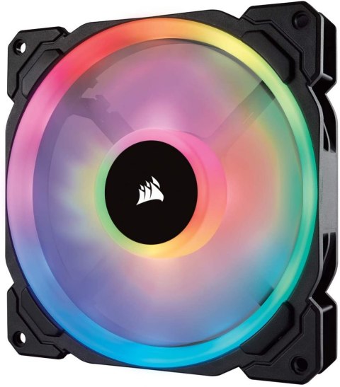 Corsair | Dual Light Loop RGB LED PWM Fan, 2 Fan Pack with Lighting Node PRO | LL140 RGB | Case fan Corsair | Dual Light Loop RGB LED PWM Fan, 2 Fan Pack with Lighting Node PRO | LL140 RGB | Case fan