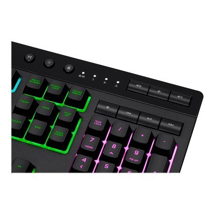 Corsair K55 RGB PRO | Klawiatura dla graczy | Przewodowa | ND | USB 2.0 Type-A Corsair K55 RGB PRO | Klawiatura dla graczy | Przewodowa | ND | USB 2.0 Type-A