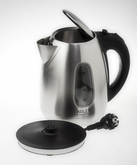 Czajnik Adler AD 1223 | Standard | 2200 W | 1.7 L | Stal nierdzewna | Obracana podstawa 360° | Gwarancja 24 m-ce Czajnik Adler AD 1223 | Standard | 2200 W | 1.7 L | Stal nierdzewna | Obracana podstawa 360° | Gwarancja 24 m-ce