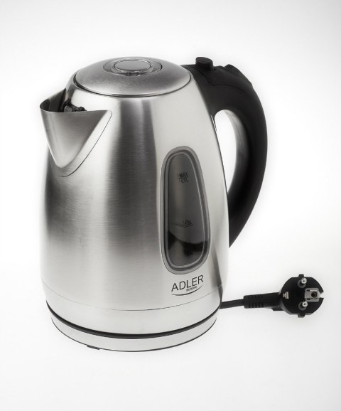Czajnik Adler AD 1223 | Standard | 2200 W | 1.7 L | Stal nierdzewna | Obracana podstawa 360° | Gwarancja 24 m-ce Czajnik Adler AD 1223 | Standard | 2200 W | 1.7 L | Stal nierdzewna | Obracana podstawa 360° | Gwarancja 24 m-ce