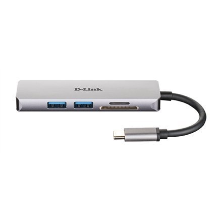 D-Link | 5-in-1 USB-C™ Hub with HDMI and SD/microSD Card Reader | DUB-M530 | USB Type-C D-Link | 5-in-1 USB-C™ Hub with HDMI and SD/microSD Card Reader | DUB-M530 | USB Type-C