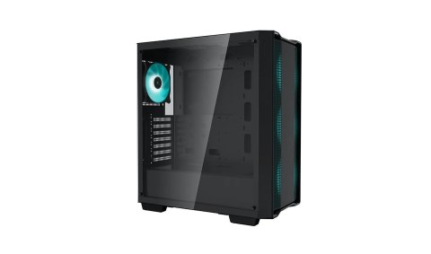 Deepcool | Fits up to size " | MID TOWER CASE (without fans) | CC560 | Side window | Black | Mid-Tower | Power supply included Deepcool | Fits up to size " | MID TOWER CASE (without fans) | CC560 | Side window | Black | Mid-Tower | Power supply included