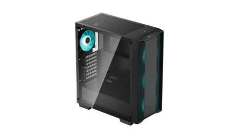 Deepcool | Fits up to size " | MID TOWER CASE (without fans) | CC560 | Side window | Black | Mid-Tower | Power supply included Deepcool | Fits up to size " | MID TOWER CASE (without fans) | CC560 | Side window | Black | Mid-Tower | Power supply included