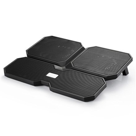 Deepcool | Multicore x6 | Notebook cooler up to 15.6" | Black | 380X295X24mm mm | 900g g Deepcool | Multicore x6 | Notebook cooler up to 15.6" | Black | 380X295X24mm mm | 900g g