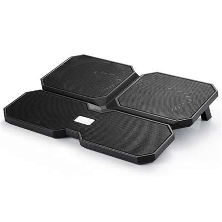 Deepcool | Multicore x6 | Notebook cooler up to 15.6" | Black | 380X295X24mm mm | 900g g Deepcool | Multicore x6 | Notebook cooler up to 15.6" | Black | 380X295X24mm mm | 900g g