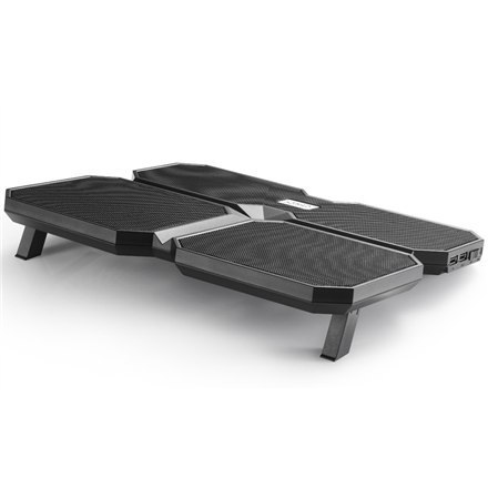 Deepcool | Multicore x6 | Notebook cooler up to 15.6" | Black | 380X295X24mm mm | 900g g Deepcool | Multicore x6 | Notebook cooler up to 15.6" | Black | 380X295X24mm mm | 900g g