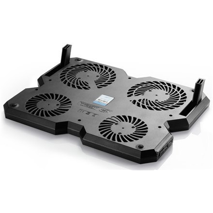 Deepcool | Multicore x6 | Notebook cooler up to 15.6" | Black | 380X295X24mm mm | 900g g Deepcool | Multicore x6 | Notebook cooler up to 15.6" | Black | 380X295X24mm mm | 900g g