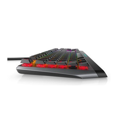 Dell | English | Numeric keypad | AW510K | Mechanical Gaming Keyboard | Alienware Gaming Keyboard | RGB LED light | PL | Dark Gr Dell | English | Numeric keypad | AW510K | Mechanical Gaming Keyboard | Alienware Gaming Keyboard | RGB LED light | PL | Dark Gr