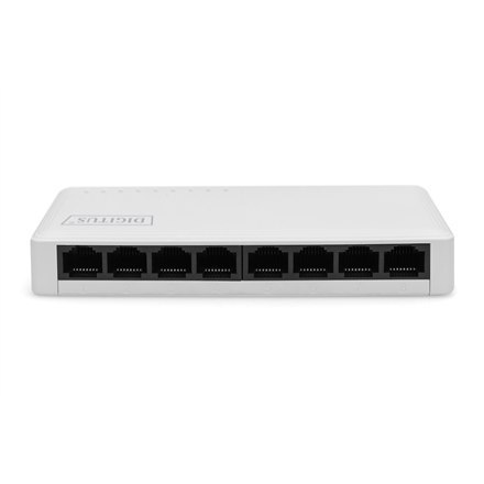 Digitus | 8-portowy przełącznik Gigabit Ethernet | DN-80064-1 | Niezarządzany | Desktop | Ilość portów 1 Gb/s (RJ-45) | Ilość po Digitus | 8-portowy przełącznik Gigabit Ethernet | DN-80064-1 | Niezarządzany | Desktop | Ilość portów 1 Gb/s (RJ-45) | Ilość po