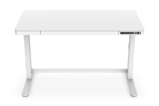 Digitus | Biurko z elektryczną regulacją wysokości | 72 - 121 cm | Maksymalne obciążenie 50 kg | Metal | Biały