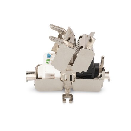 Digitus | DN-93909 | Field Termination Coupler CAT 6A, 500 MHz for AWG 22-26, fully shielded, keyst. design, 26x35x80 Digitus | DN-93909 | Field Termination Coupler CAT 6A, 500 MHz for AWG 22-26, fully shielded, keyst. design, 26x35x80