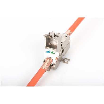 Digitus | DN-93909 | Field Termination Coupler CAT 6A, 500 MHz for AWG 22-26, fully shielded, keyst. design, 26x35x80 Digitus | DN-93909 | Field Termination Coupler CAT 6A, 500 MHz for AWG 22-26, fully shielded, keyst. design, 26x35x80