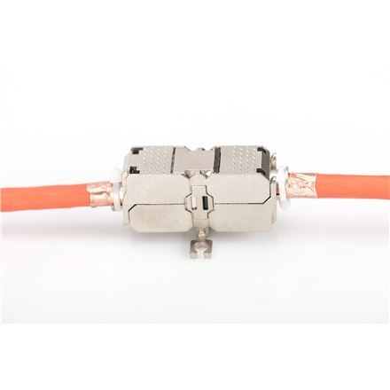 Digitus | DN-93909 | Field Termination Coupler CAT 6A, 500 MHz for AWG 22-26, fully shielded, keyst. design, 26x35x80 Digitus | DN-93909 | Field Termination Coupler CAT 6A, 500 MHz for AWG 22-26, fully shielded, keyst. design, 26x35x80