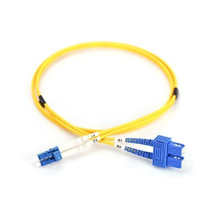 Digitus | Kabel krosowy | Światłowód | Męski | SC jednomodowy | Męski | LC jednomodowy | Żółty | 2 m Digitus | Kabel krosowy | Światłowód | Męski | SC jednomodowy | Męski | LC jednomodowy | Żółty | 2 m