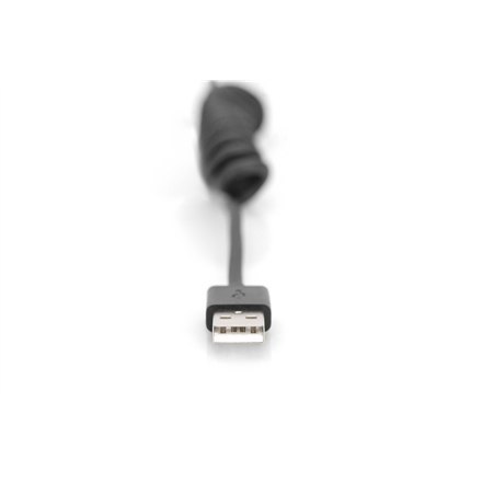 Digitus | USB-C cable | Male | 24 pin USB-C | Male | Black | 4 pin USB Type A | 1 m Digitus | USB-C cable | Male | 24 pin USB-C | Male | Black | 4 pin USB Type A | 1 m