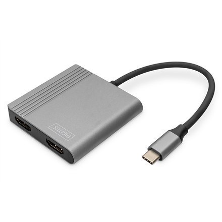 Digitus Video adapter cable | 19 pin HDMI Type A | Female | 24 pin USB-C | Male | Space grey Digitus Video adapter cable | 19 pin HDMI Type A | Female | 24 pin USB-C | Male | Space grey