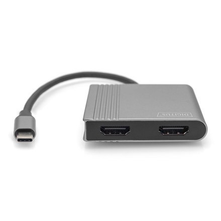 Digitus Video adapter cable | 19 pin HDMI Type A | Female | 24 pin USB-C | Male | Space grey Digitus Video adapter cable | 19 pin HDMI Type A | Female | 24 pin USB-C | Male | Space grey