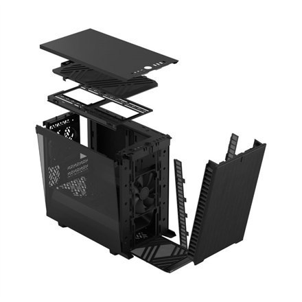 Fractal Design | Define 7 Nano | Side window | Black TG Light Tint | Mini ITX, Mini-DTX | Power supply included No | ATX