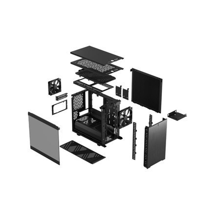 Fractal Design | Define 7 Nano | Side window | Black TG Light Tint | Mini ITX, Mini-DTX | Power supply included No | ATX