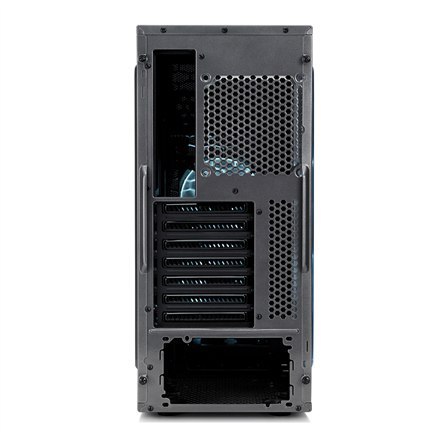 Fractal Design | Focus G | FD-CA-FOCUS-GY-W | Side window | Left side panel - Tempered Glass | Gray | ATX | Power supply include
