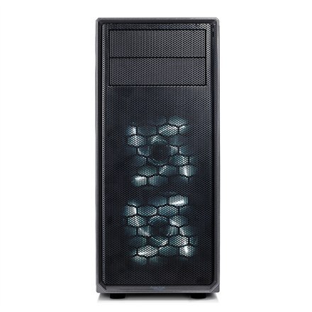 Fractal Design | Focus G | FD-CA-FOCUS-GY-W | Side window | Left side panel - Tempered Glass | Gray | ATX | Power supply include