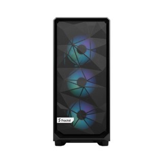Fractal Design | Meshify 2 Compact Lite RGB | Side window | Black TG Light | Mid-Tower | Power supply included No | ATX
