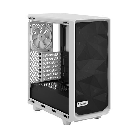 Fractal Design | Meshify 2 Compact Lite | Side window | White TG Clear | Mid-Tower | Power supply included No | ATX