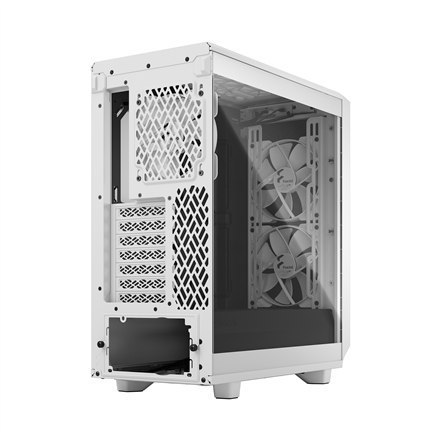 Fractal Design | Meshify 2 Compact Lite | Side window | White TG Clear | Mid-Tower | Power supply included No | ATX